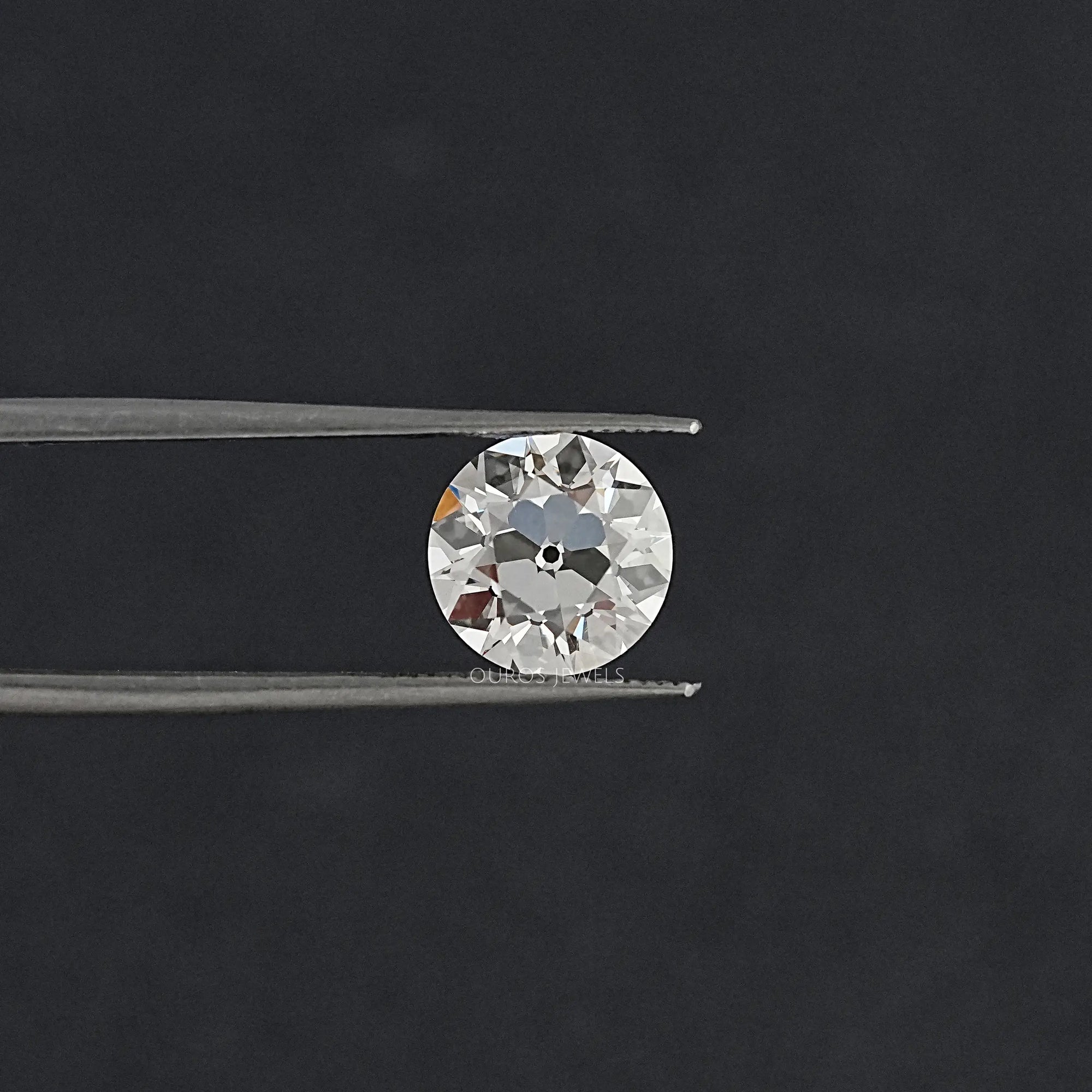Certified Old European Round Cut Loose Diamond Loose