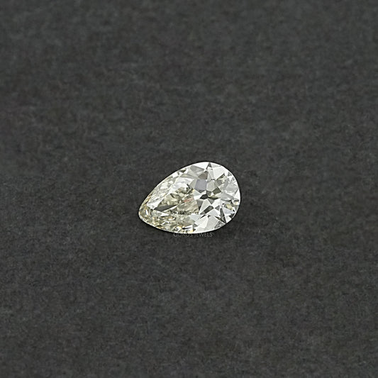 Old Cut Pear Shaped Lab Grown Diamond Loose