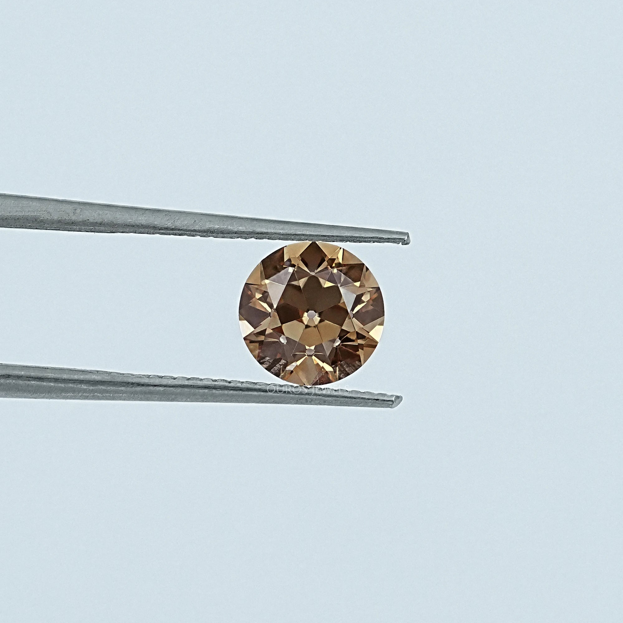 Old European Cut Round Diamond Champagne Loose Loose