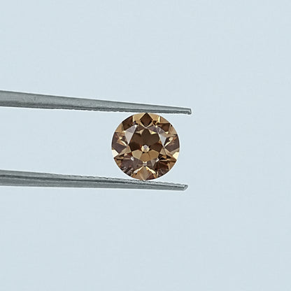 Old European Cut Round Diamond Champagne Loose Loose
