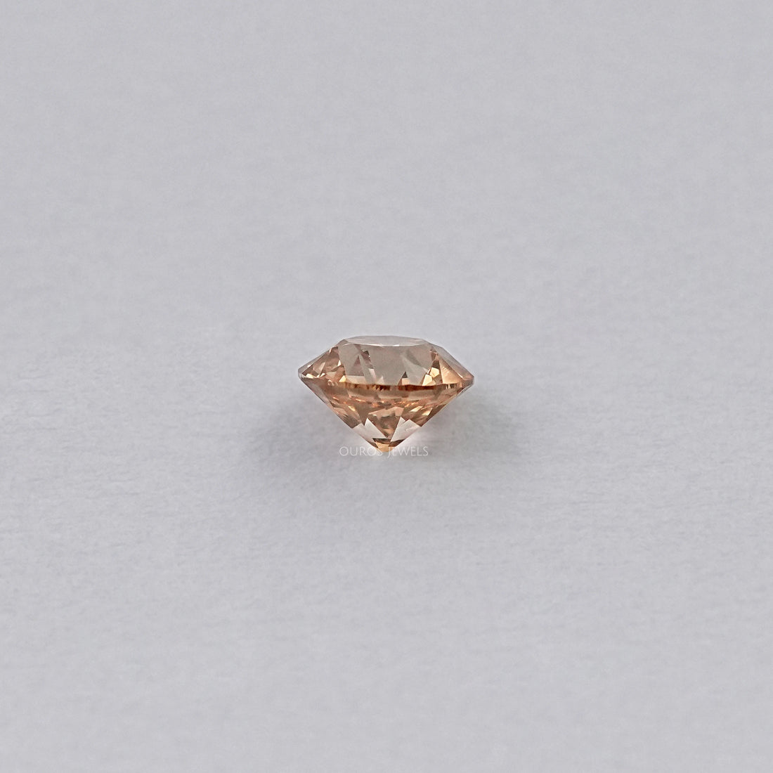 OEC Round Cut Loose Diamond - Champagne Loose