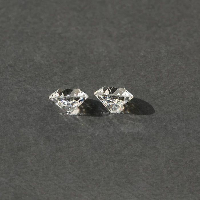 Old European Round Lab Diamond Pair Loose