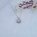 Old Mine Cushion Lab Diamond Halo Pendant Necklaces