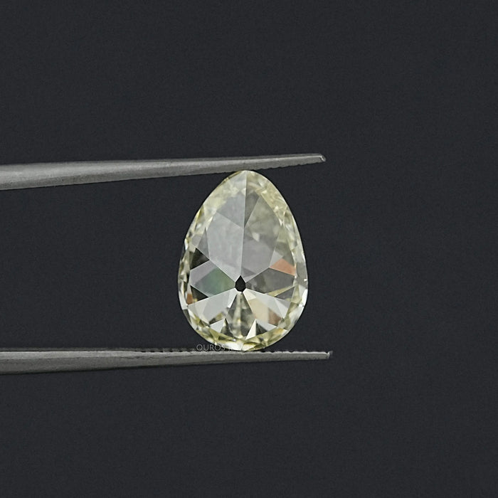 Old Mine Pear Cut Lab Grown Diamond Loose