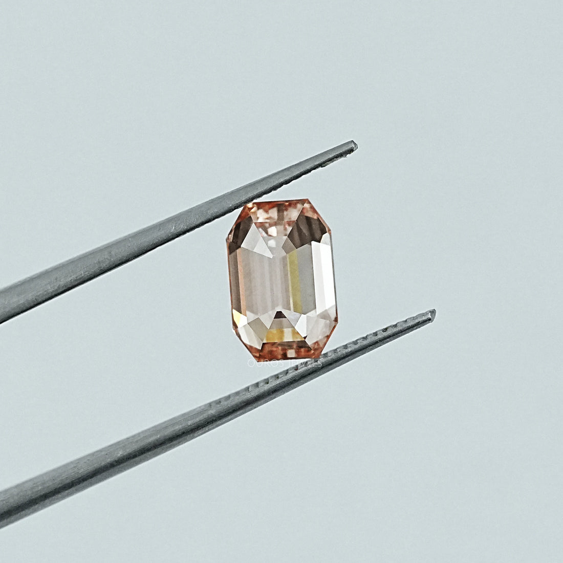 Champagne Old Mine Emerald Lab Grown Diamond Loose
