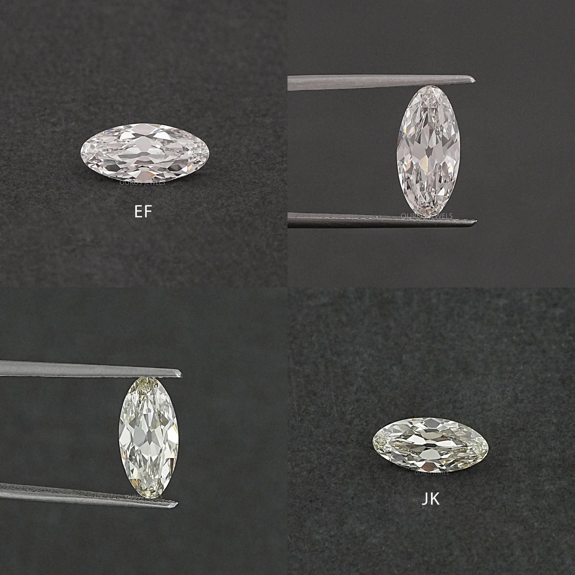 Old Mine Moval Cut Lab Grown Diamond Loose
