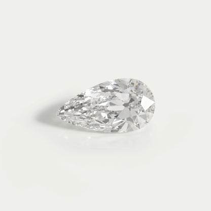 2.10 CT Old Mine Pear Cut Lab Grown Loose Diamond Loose
