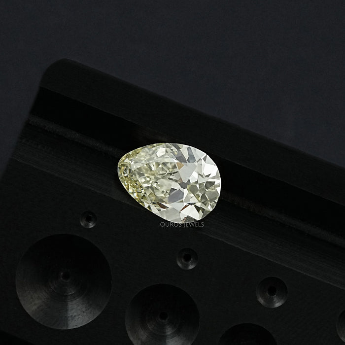 Old Mine Pear Cut Lab Grown Diamond Loose