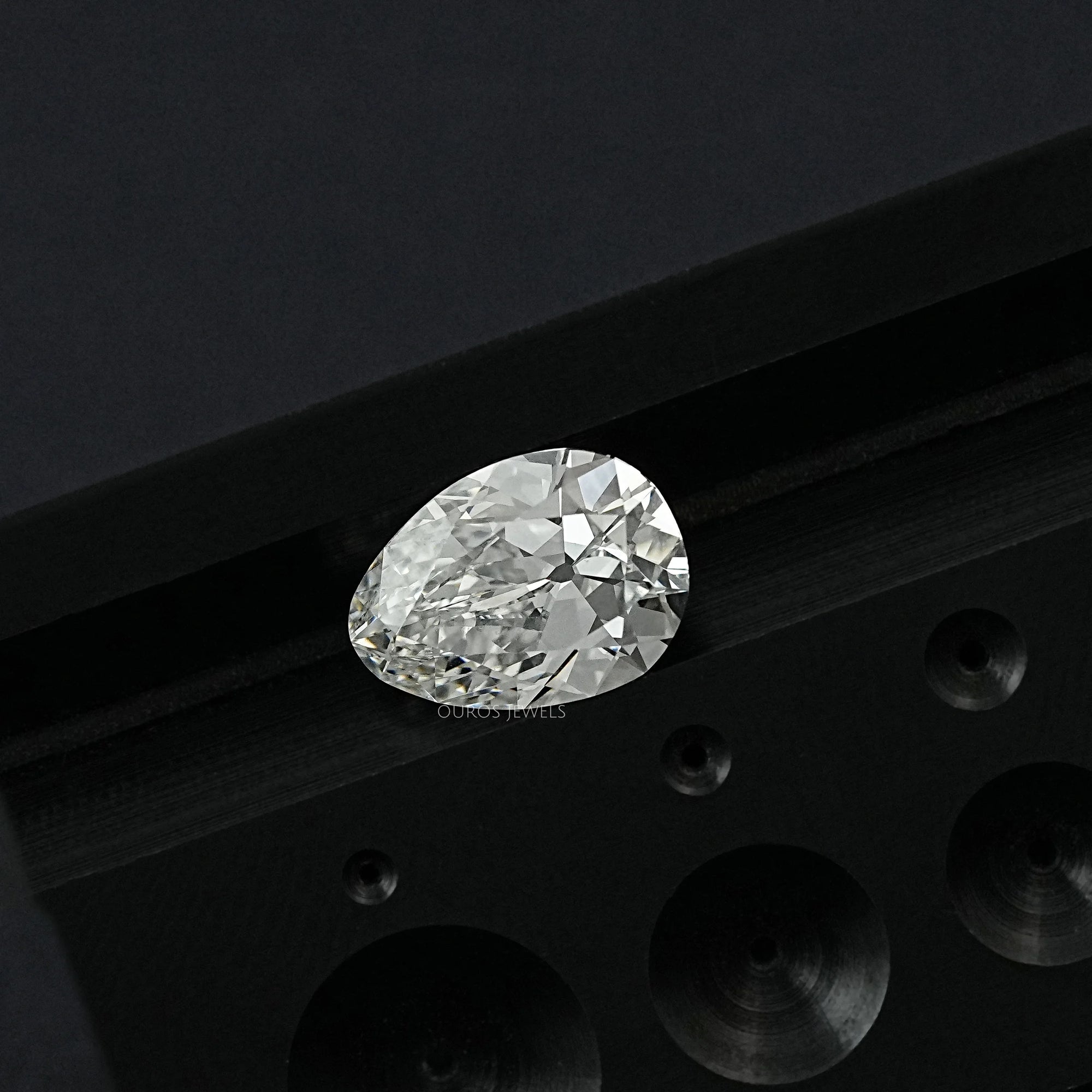 3.53 CT Old Mine Pear Lab Grown Loose diamond Loose