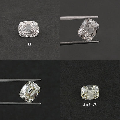 Old Mine Cushion Cut Lab Grown Diamond