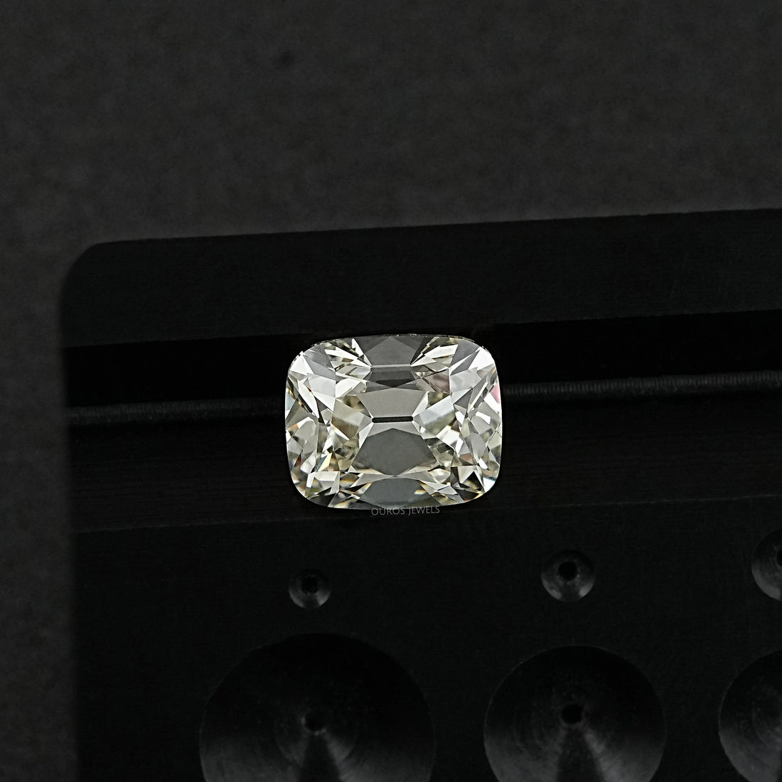 Old Mine Cushion Cut Lab Grown Diamond