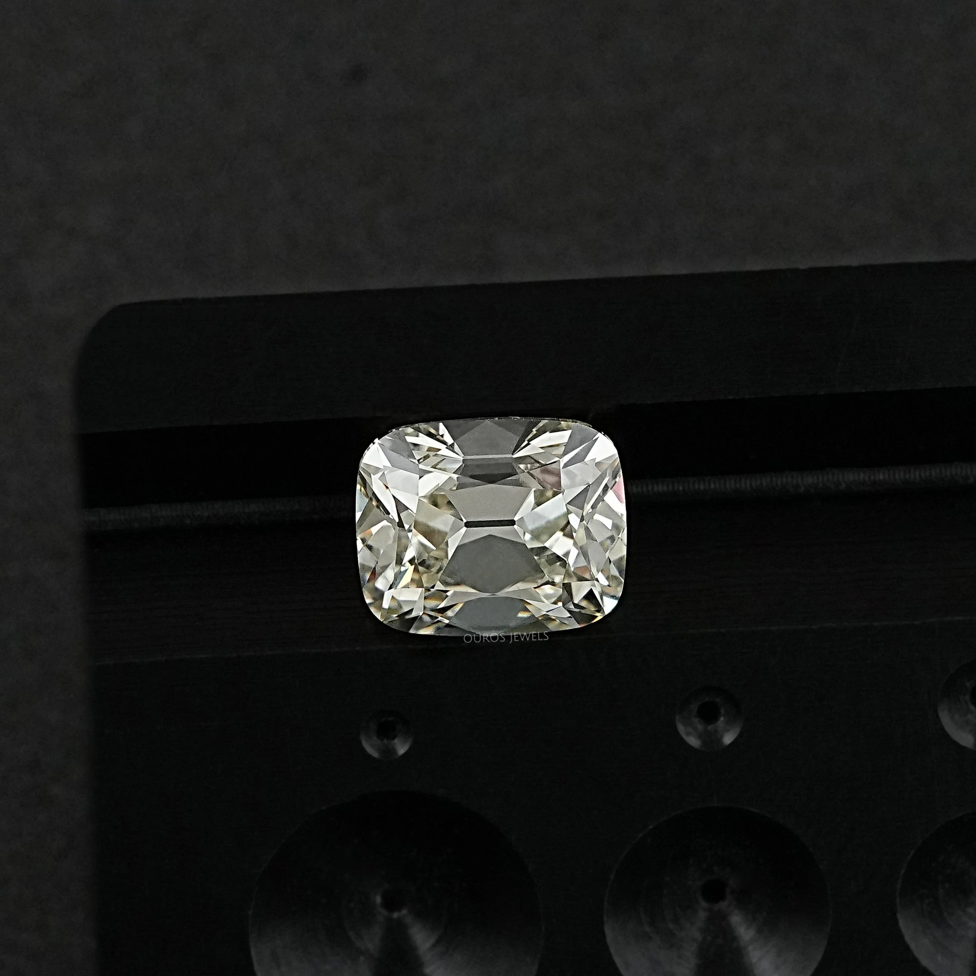 Old Mine Cushion Cut Lab Grown Diamond