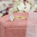 Old European Round Cut Diamond Engagement Ring Rings