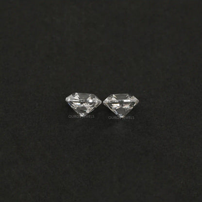 Old Mine Cushion Cut Lab Grown Diamond For Pair Loose