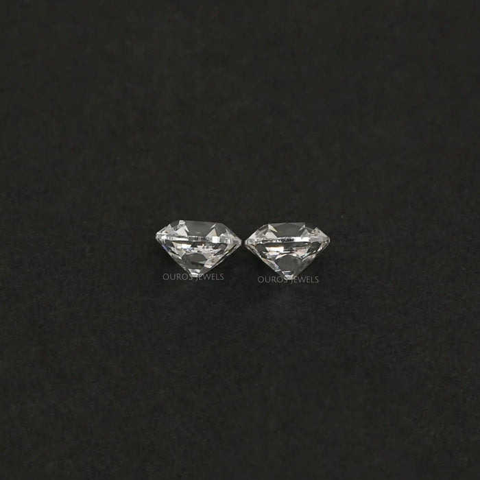 Old Mine Cushion Cut Lab Grown Diamond For Pair Loose