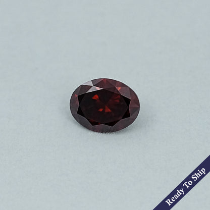 1.76 CT Oval Cut Lab Grown Dark Brown Diamond Loose