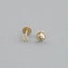 Yellow Oval lab Diamond Stud Earrings Earrings