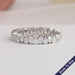 Pear Cut Full Eternity Wedding Band