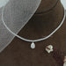 Pear Lab Diamond Tennis Necklace Necklaces