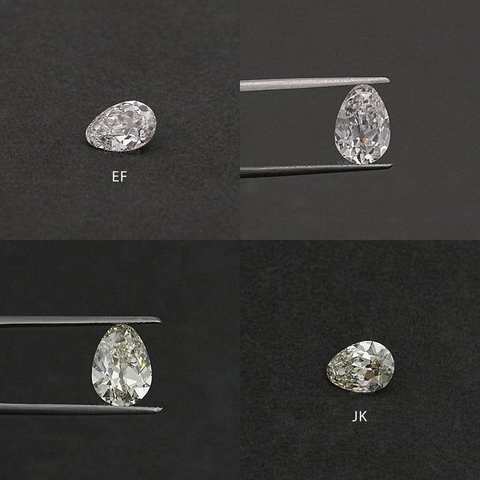 Old Mine Pear Cut Lab Grown Diamond Loose