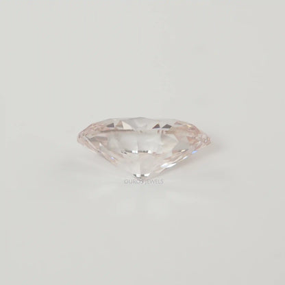 Oval Shape Fancy Intense Pink Lab Grown Diamond