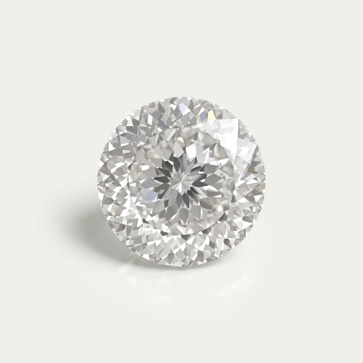 Portuguese Round Cut Lab Grown Diamond