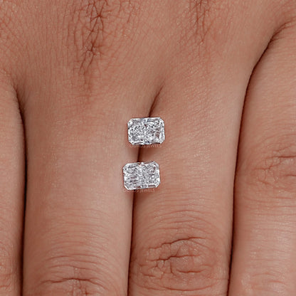 Radiant Cut Loose Lab Grown Matching Pair Loose