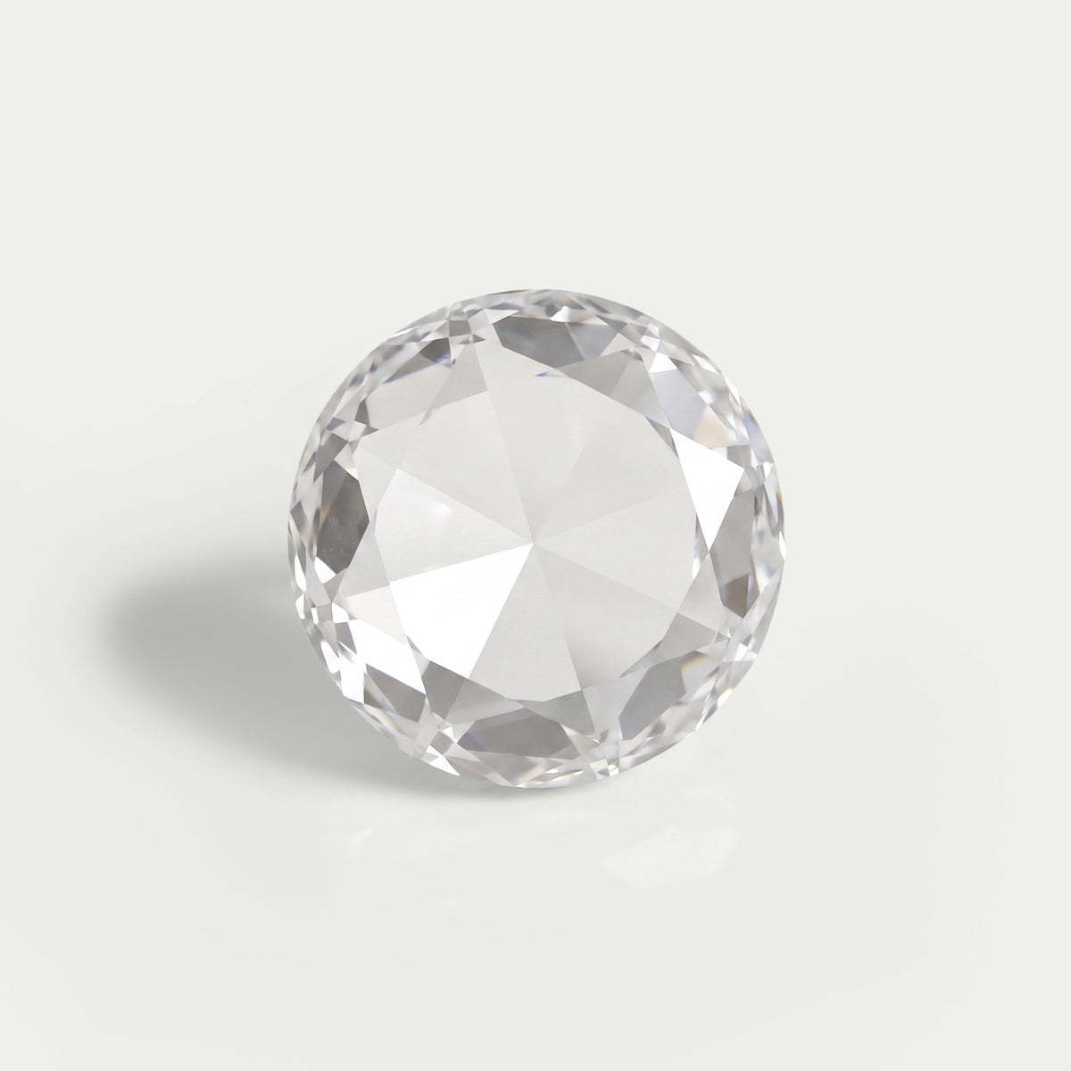 Rose Cut Round Lab Loose Diamond Loose