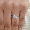 IGI Certified Round Lab Grown Diamond Solitaire Engagement Ring