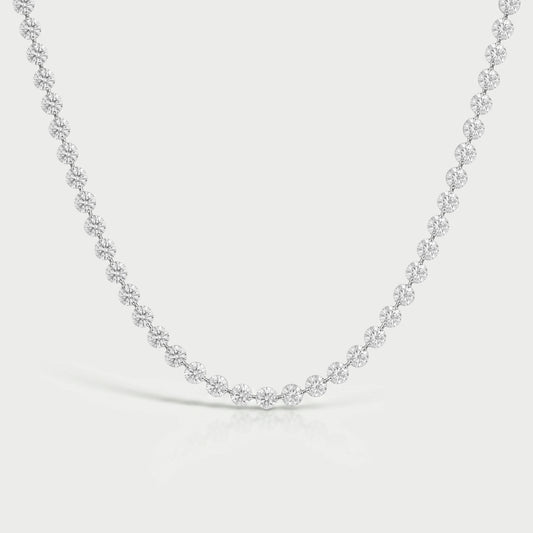 Drill Lab Diamond Tennis Necklace Necklaces