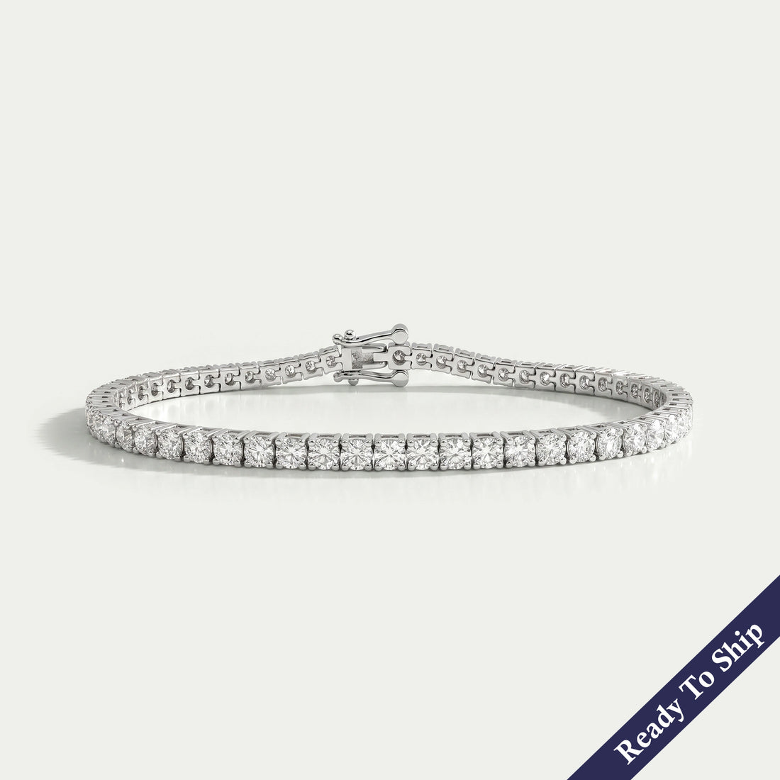 Round Cut Lab Diamond Tennis Bracelet Bracelet