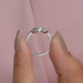 Round Cut Lab Grown Bow Classic Wear Ring Rings