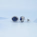 Oval Cut Sapphire Gemstone Stud Earring