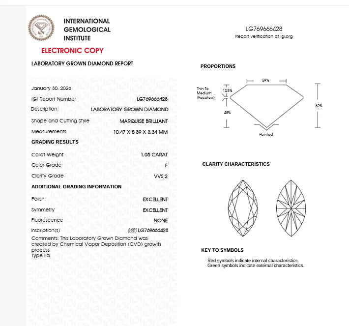 Marquise Lab Diamond Solitaire Curved Ring Ring
