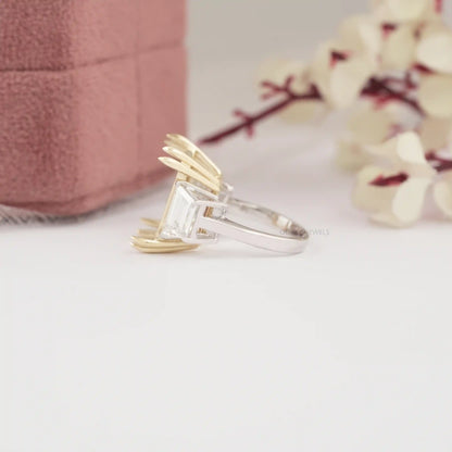 Semi Mount Three Stone Ring Settings Rings