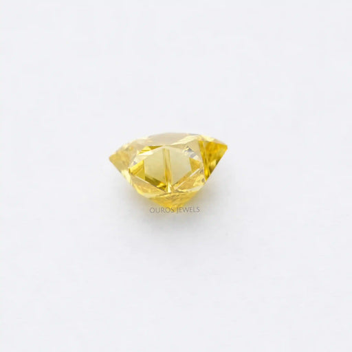 Fancy Yellow Star Cut Lab Grown Diamond
