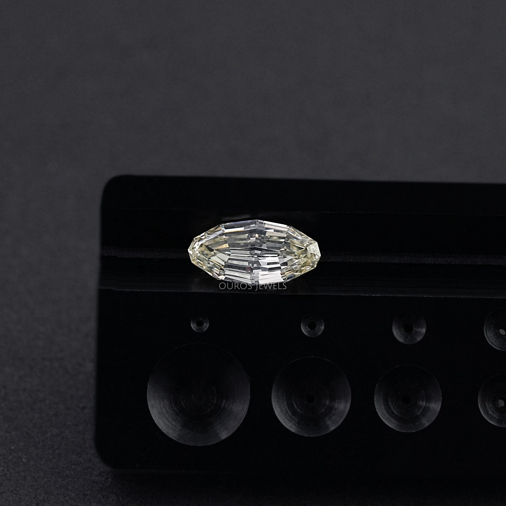 Step Cut Moval Lab Grown Loose Diamond Loose