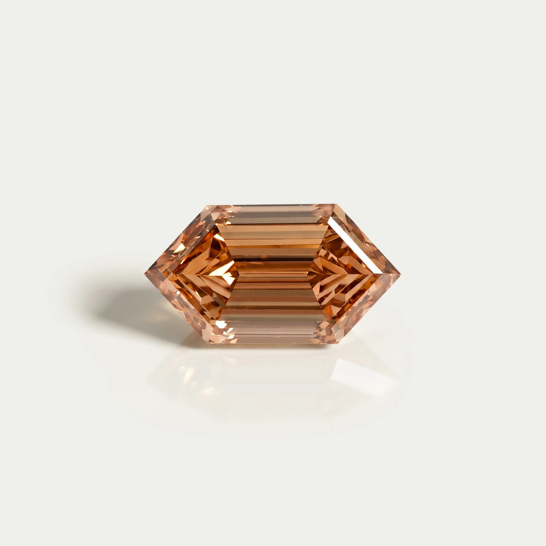 Champagne Step Cut Dutch Marquise Lab Diamond Loose