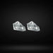 Step Cut Shield Lab Diamond Pair Loose