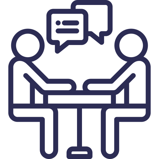 consultation with jeweler icon