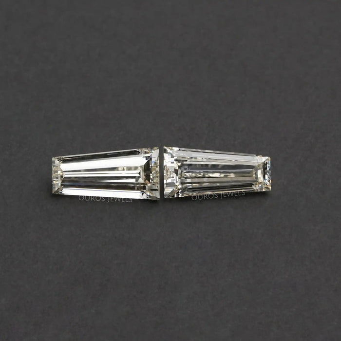 Tapered Baguette Cut Lab Grown Diamond Pair Loose