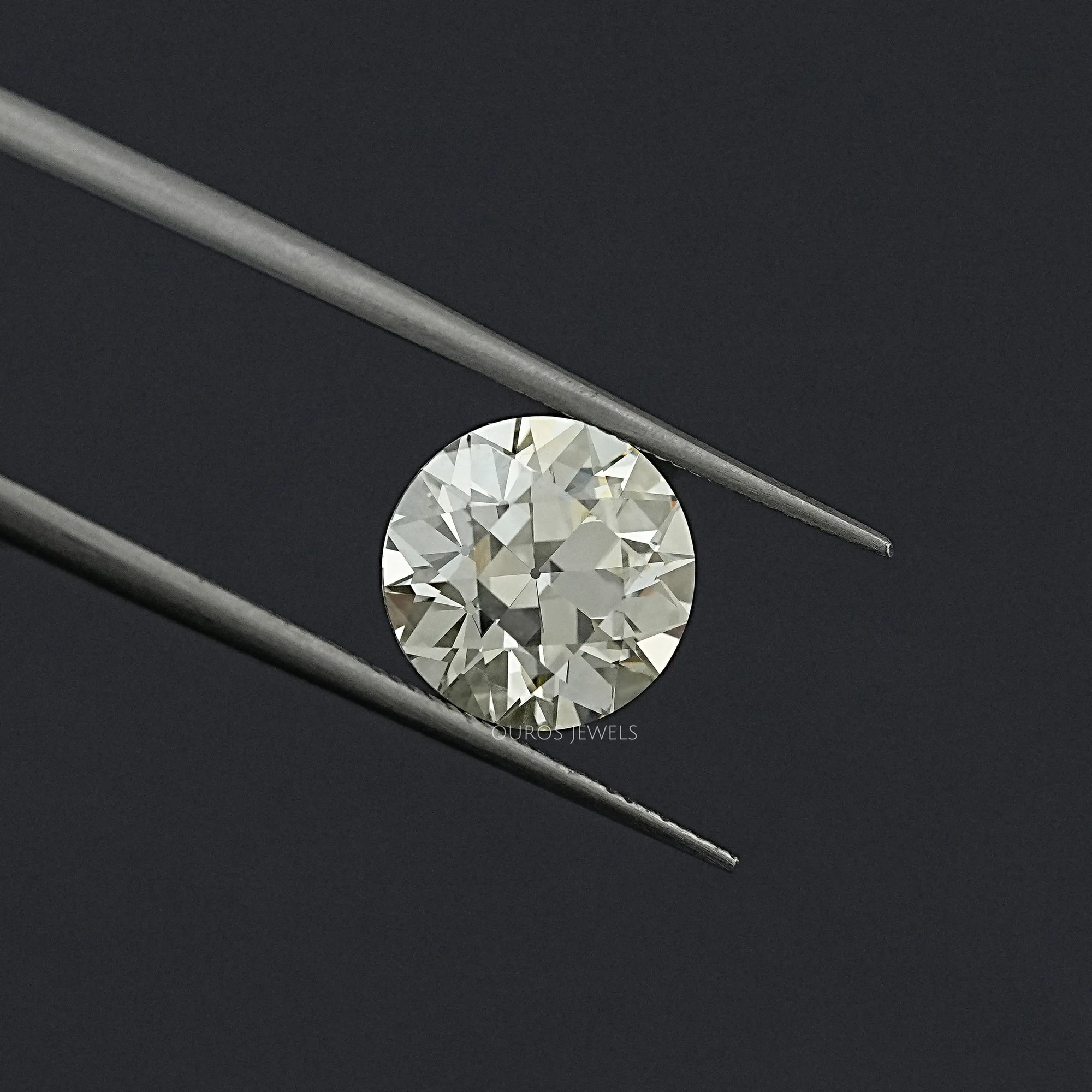 3.35 CT Traditional Old European Round Cut Loose Loose