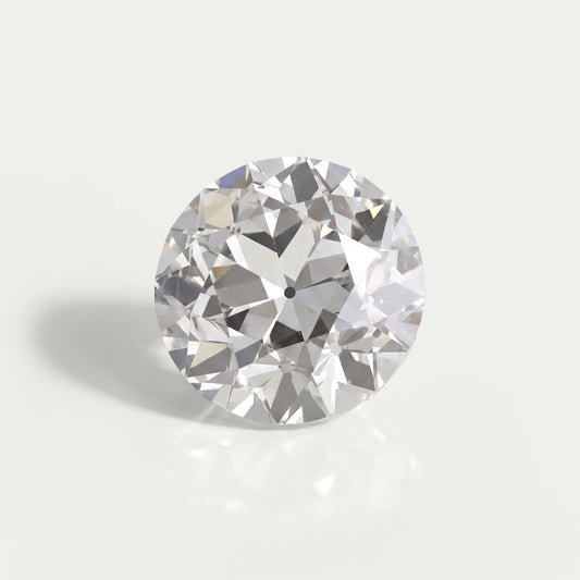 Traditional Old European Round Cut Lab Diamond Loose