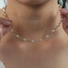 Triangle Cut Bar Chain Necklace Necklaces