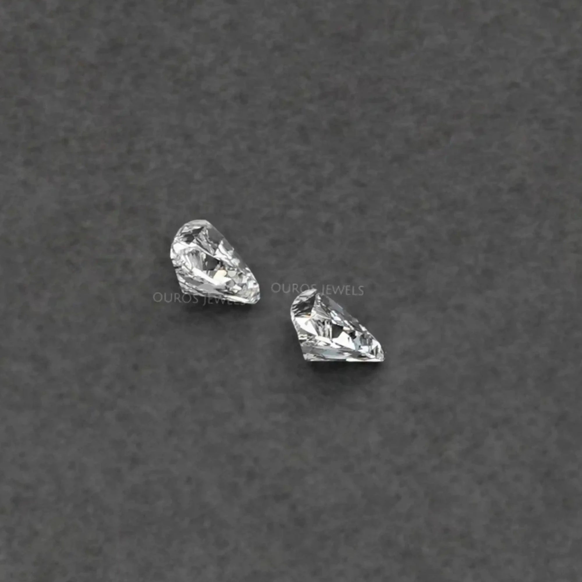 Trillion Cut Lab Grown Diamond Pair Loose