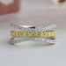 Cluster Round Triple Shank Diamond Party Wear Ring
