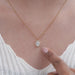 Oval Lab Diamond Molten Heirloom Pendant Necklaces