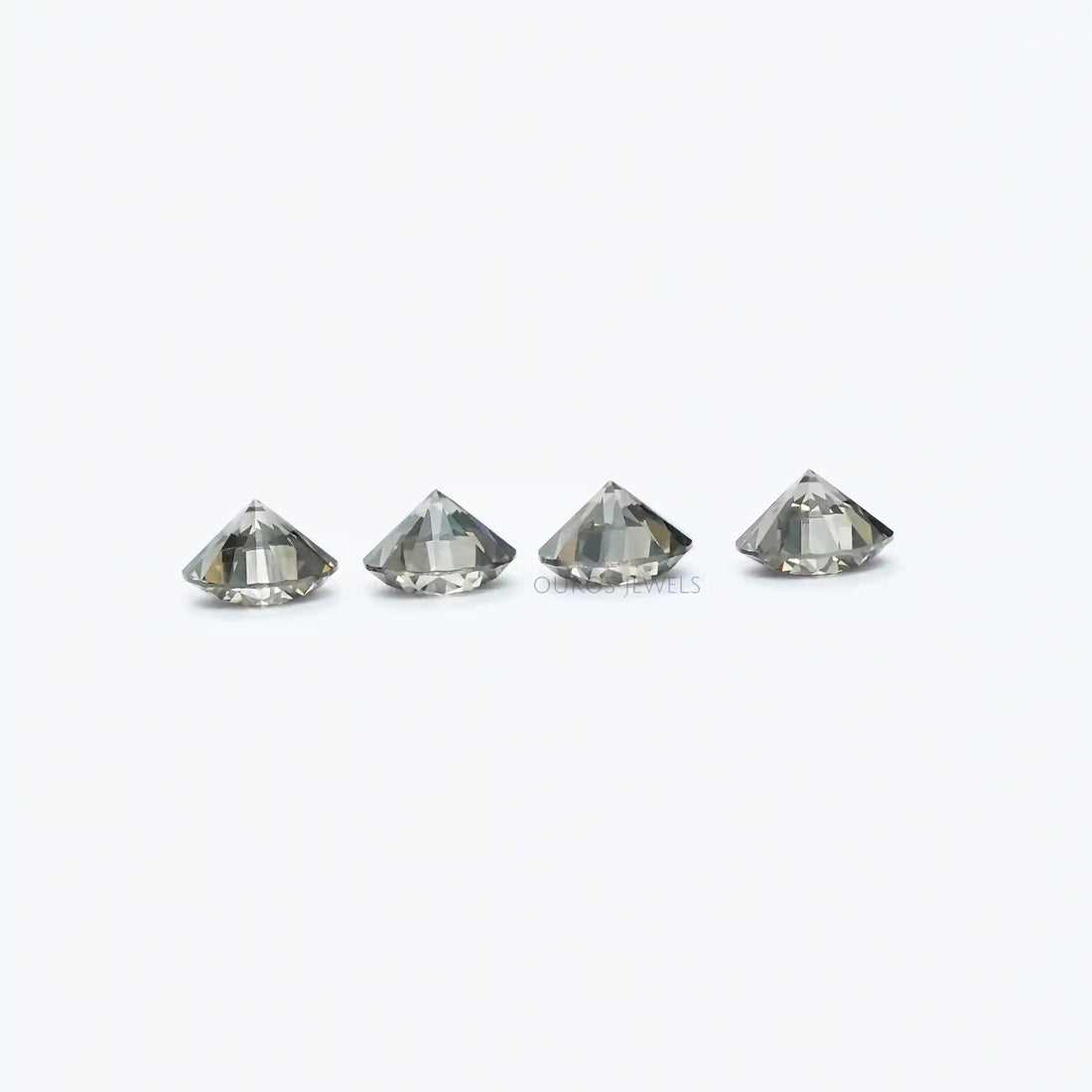 Black Round Cut Lab Grown Diamond Loose