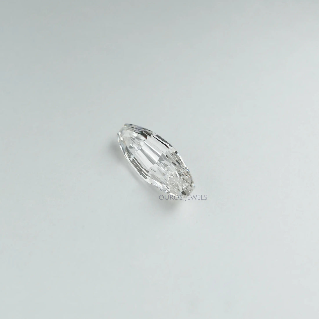 2.83 Carat Long Oval Cut Lab Diamond Loose