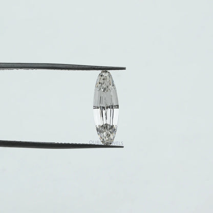 2.83 Carat Long Oval Cut Lab Diamond Loose
